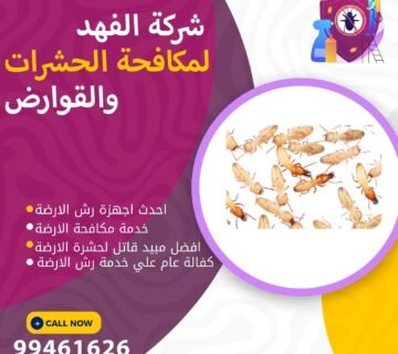 شركة مكافحة الارضة بالكويت
