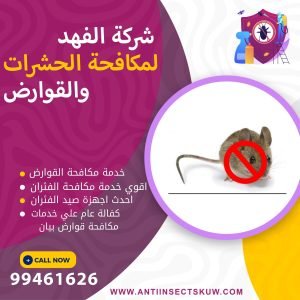شركة مكافحة قوارض بيان
